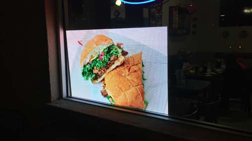 HD Sign Design Best Restaurant Digital Menu